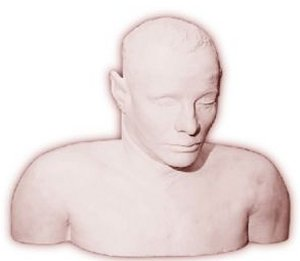 Imagen: Un busto del hombre desconocido hecho por la policía en 1949. Wikimedia Commons